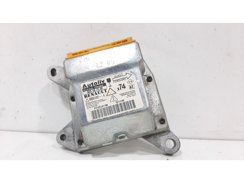 Recambio de centralita airbag para renault megane ii berlina 3p emotion referencia OEM IAM 7701069907 605487500 