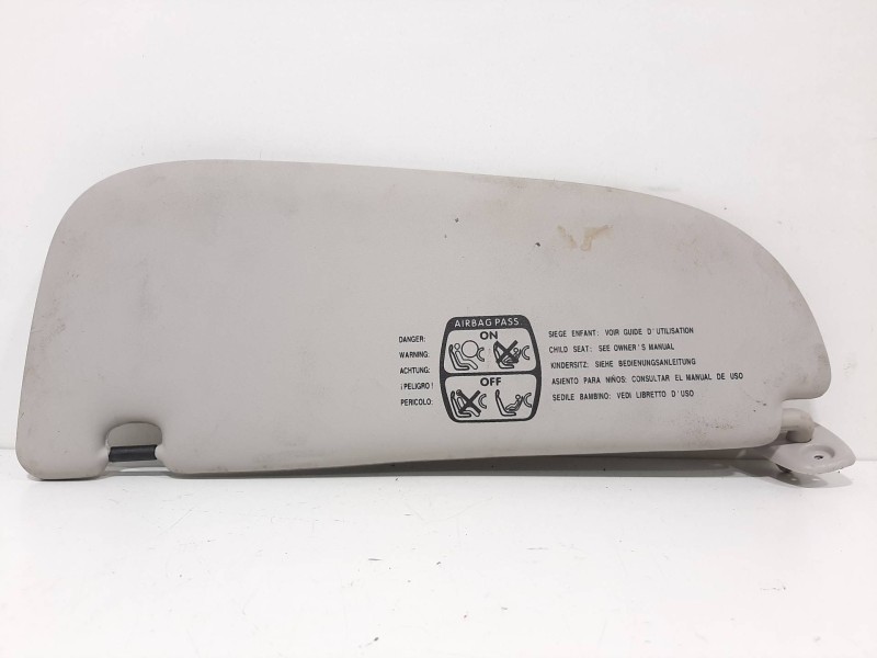 Recambio de parasol derecho para peugeot 206 berlina xs referencia OEM IAM   