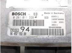 Recambio de centralita motor uce para citroën xsara berlina 2.0 hdi premier (80kw) referencia OEM IAM 9649212280 0281011339  2