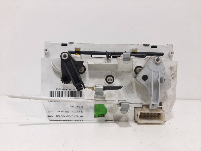 Recambio de mando calefaccion / aire acondicionado para peugeot 206 berlina xs referencia OEM IAM   