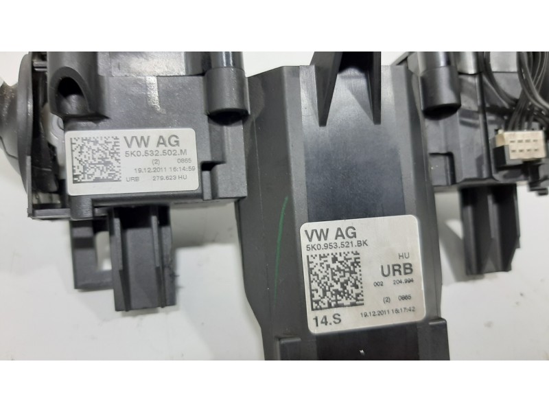 Recambio de mando multifuncion para skoda rapid active referencia OEM IAM 5K0532502M 5K0953521BK 