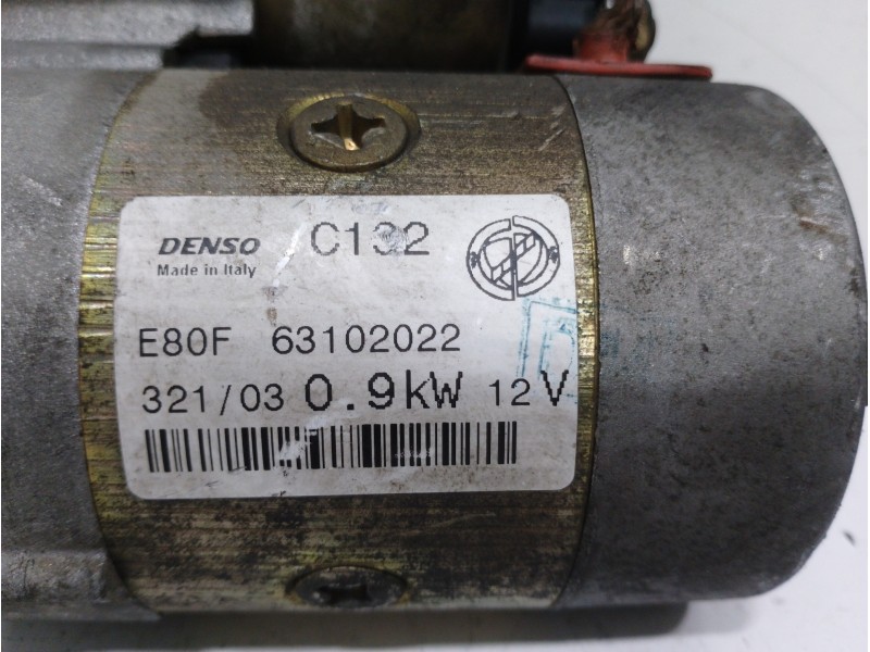 Recambio de motor arranque para fiat punto berlina (188) 1.2 classic referencia OEM IAM 63102022  
