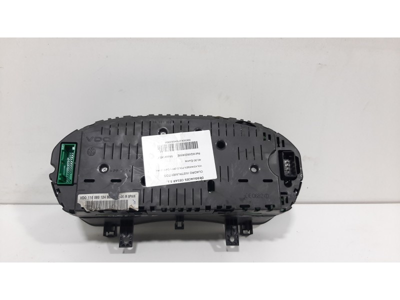 Recambio de cuadro instrumentos para volkswagen polo (9n1) conceptline referencia OEM IAM 6Q0920800E  