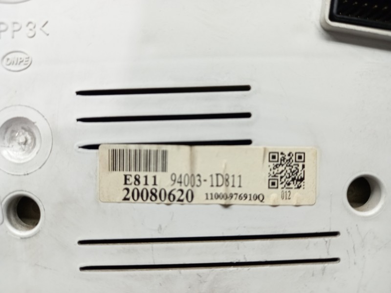 Recambio de cuadro instrumentos para kia carens (un) concept referencia OEM IAM 940031D811 3 CONECTORES 