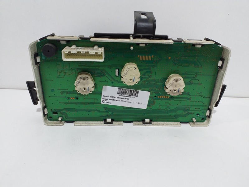 Recambio de cuadro instrumentos para nissan micra (k12e) acenta referencia OEM IAM  BC53D SY03681