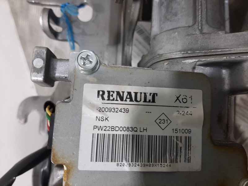 Recambio de columna direccion para renault kangoo authentique referencia OEM IAM 490019974R ELECTRICA 