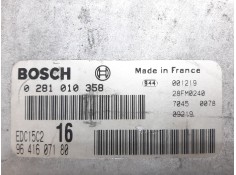 Recambio de centralita motor uce para citroën xsara picasso 2.0 hdi referencia OEM IAM 9641607180 0281010358 