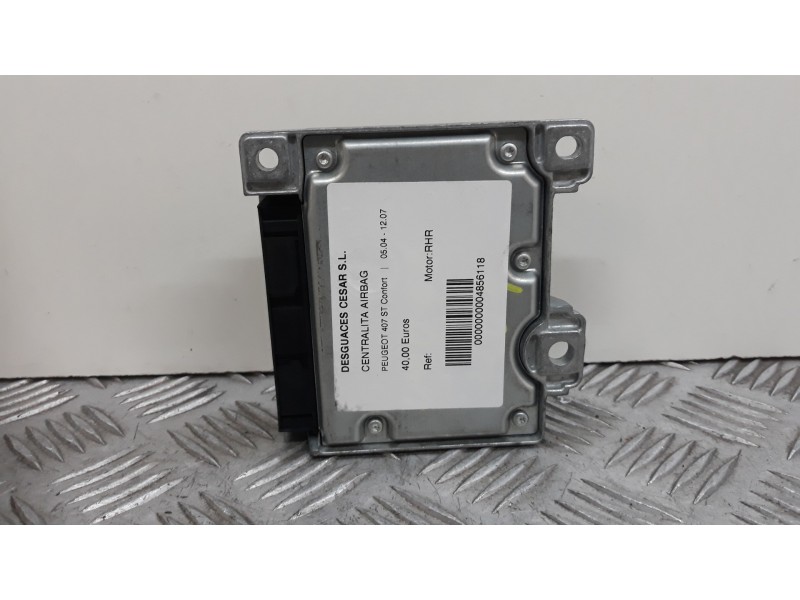 Recambio de centralita airbag para peugeot 407 st confort referencia OEM IAM 603554600 9655880880 