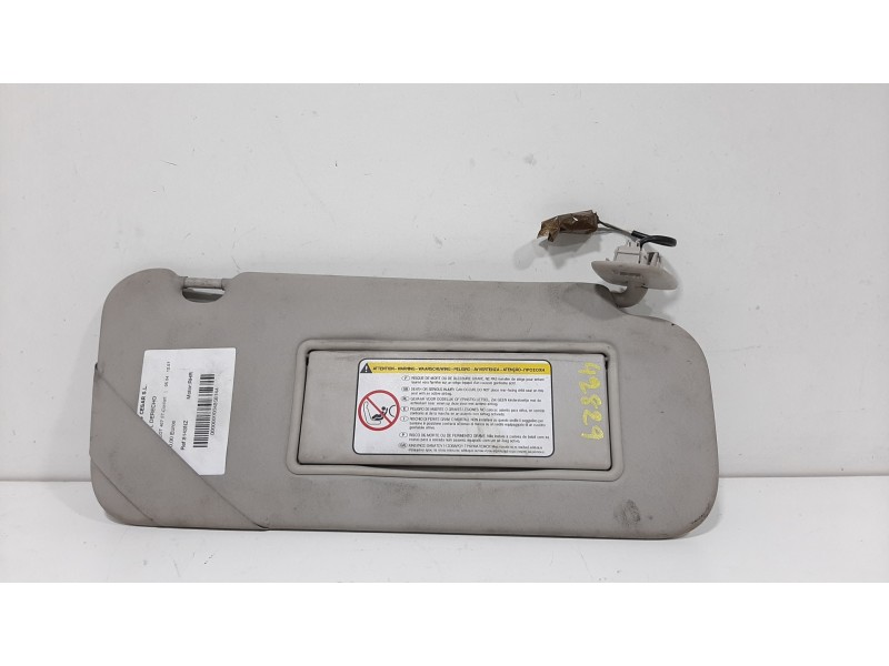 Recambio de parasol derecho para peugeot 407 st confort referencia OEM IAM 8143NZ  