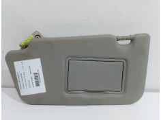 Recambio de parasol izquierdo para nissan micra (k12e) acenta referencia OEM IAM 96401AX601