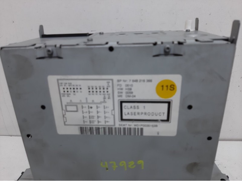 Recambio de sistema audio / radio cd para seat leon (1p1) emocion referencia OEM IAM 1P0035153B  