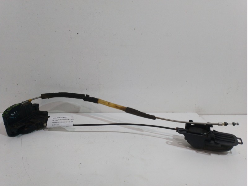 Recambio de cerradura puerta delantera derecha para nissan micra (k12e) acenta referencia OEM IAM 80500AX11A 3 PINES 