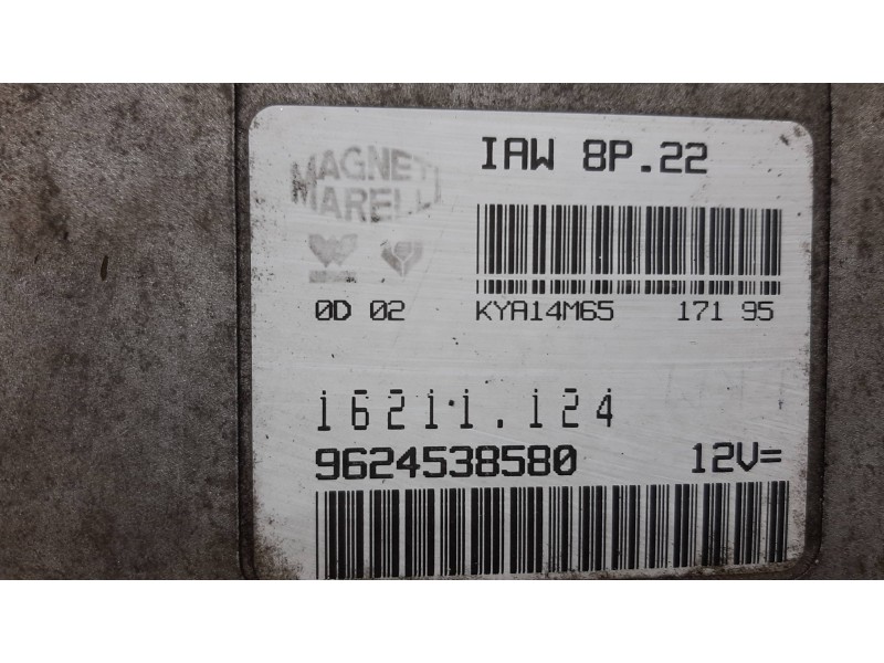 Recambio de centralita motor uce para peugeot 806 sr referencia OEM IAM 19291A  