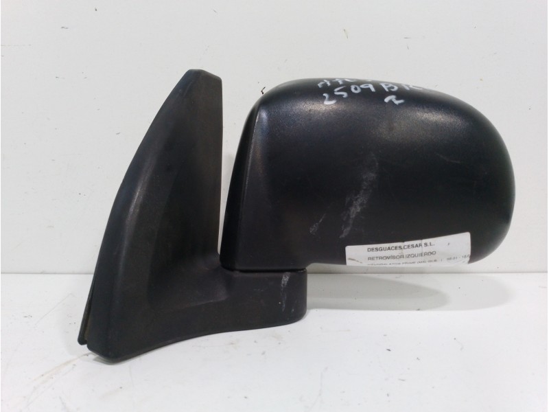 Recambio de retrovisor izquierdo para hyundai atos prime (mx) gls referencia OEM IAM 8761006101CA NEGRO MANUAL
