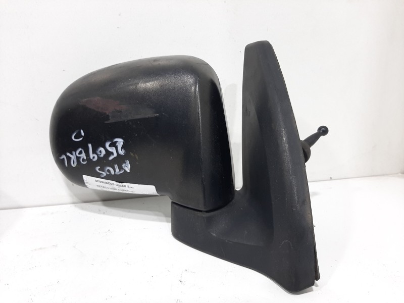Recambio de retrovisor derecho para hyundai atos prime (mx) gls referencia OEM IAM 8762006101CA NEGRO MANUAL
