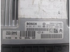 Recambio de centralita motor uce para peugeot 307 break/sw (s2) sw referencia OEM IAM 0281011863 9653958980  2