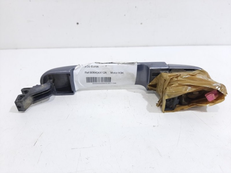 Recambio de maneta exterior delantera izquierda para nissan note (e11e) acenta referencia OEM IAM 80640AX12A GRIS 