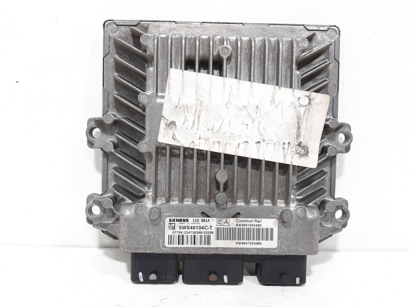 Recambio de centralita motor uce para peugeot 307 (s1) xr referencia OEM IAM 9651942480 5WS40104C 