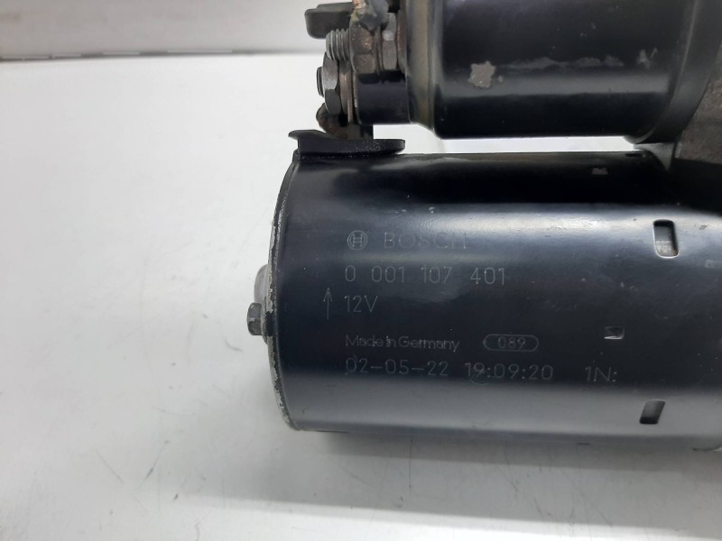 Recambio de motor arranque para opel zafira a elegance referencia OEM IAM 0001107401 14V 9 DIENTES