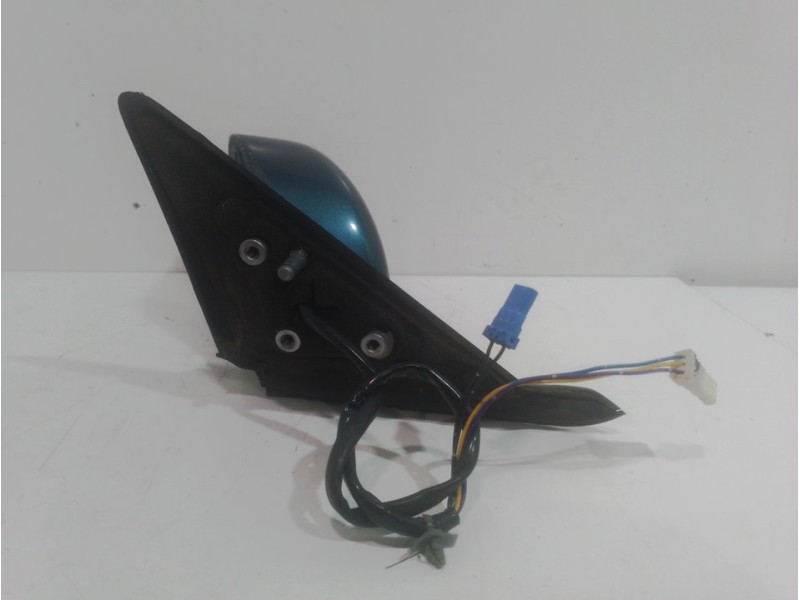 Recambio de retrovisor izquierdo para nissan 200 sx (s13) 1.8 turbo cat referencia OEM IAM  AZUL 