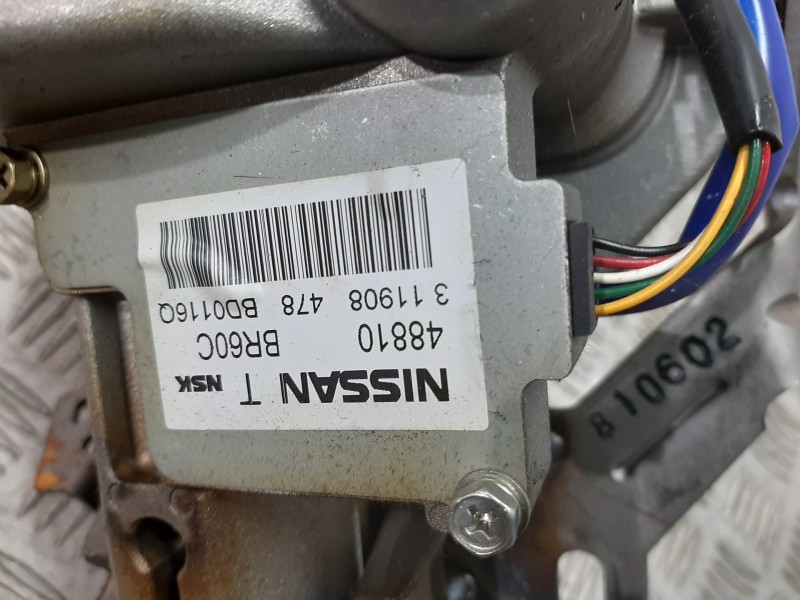 Recambio de columna direccion para nissan qashqai (j10) acenta 4x4 referencia OEM IAM 48810BR60C BD0116Q ELECTRICA
