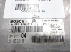 Recambio de centralita motor uce para peugeot 206 berlina xt referencia OEM IAM 9632693980 0261206216  2