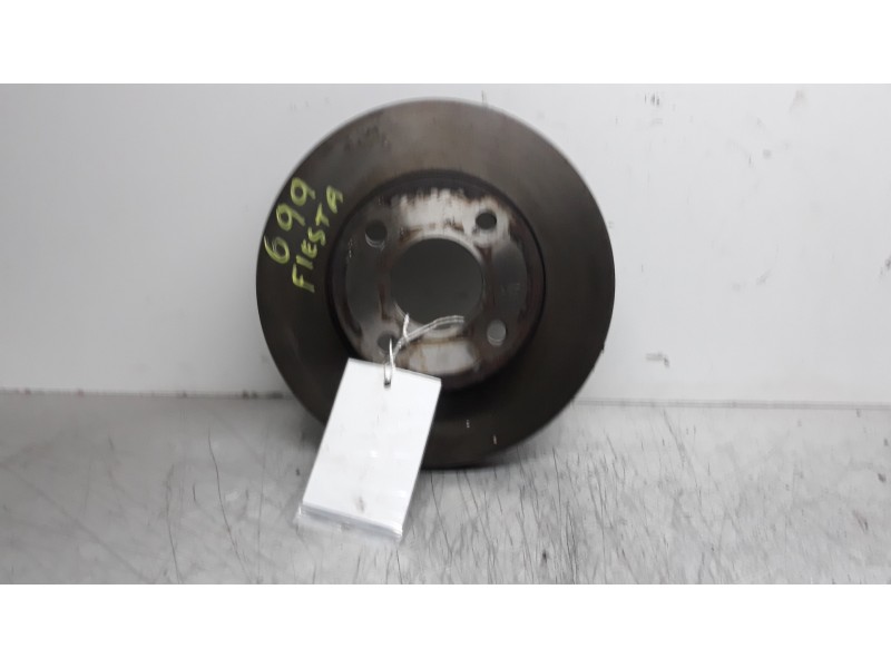 Recambio de disco freno delantero derecho para ford fiesta (cbk) ambiente referencia OEM IAM 1808479  