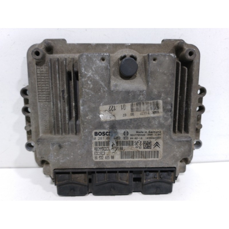 Recambio de centralita motor uce para peugeot 206 berlina x-line referencia OEM IAM 9653202580 9647785580 