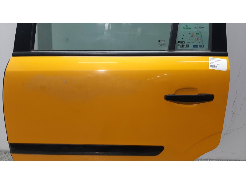 Recambio de puerta trasera izquierda para opel zafira b family referencia OEM IAM 13203015 AMARILLO 