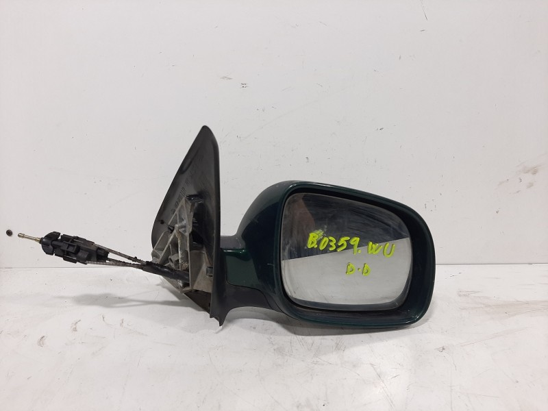 Recambio de retrovisor derecho para seat leon (1m1) signo referencia OEM IAM  VERDE MANUAL