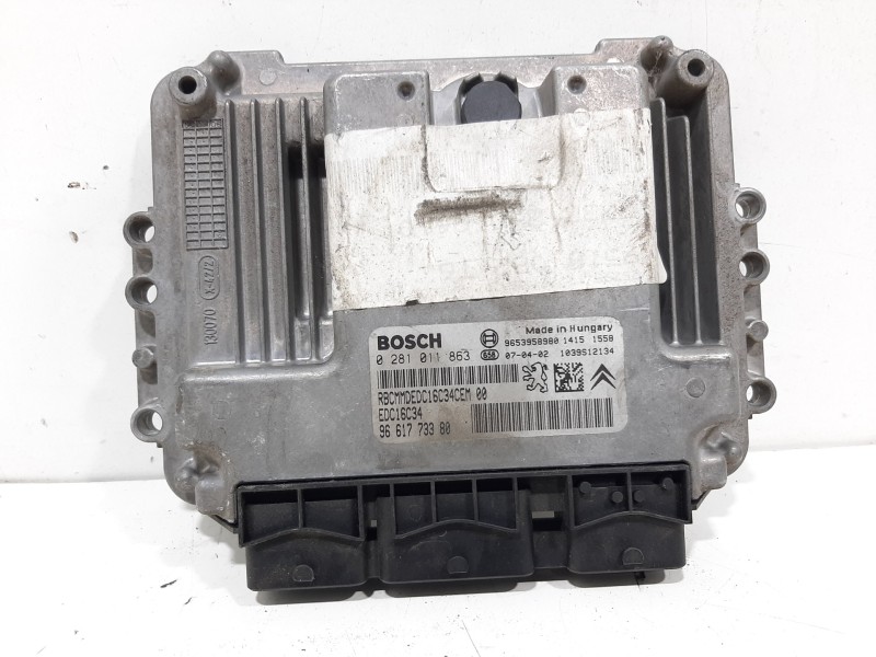 Recambio de centralita motor uce para peugeot 307 berlina (s2) d-sign referencia OEM IAM 0281011863  