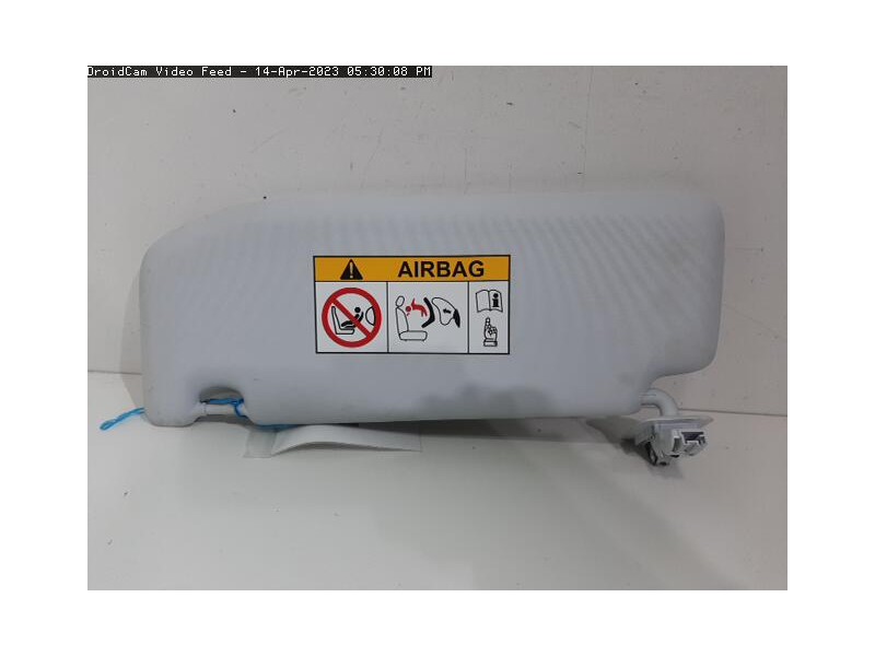 Recambio de parasol derecho para peugeot 208 allure referencia OEM IAM 16125841PR  