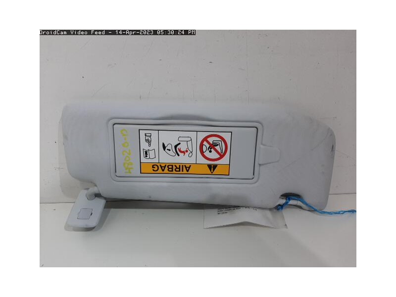 Recambio de parasol derecho para peugeot 208 allure referencia OEM IAM 16125841PR  