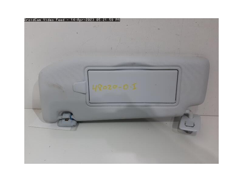 Recambio de parasol izquierdo para peugeot 208 allure referencia OEM IAM 16125841PR  