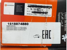 Recambio de juego discos traseros para mercedes-benz clase c (w202) familiar referencia OEM IAM 1618874880   2