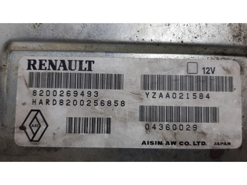 Recambio de centralita cambio automatico para renault espace iv (jk0) grand espace initiale referencia OEM IAM 8200269493  