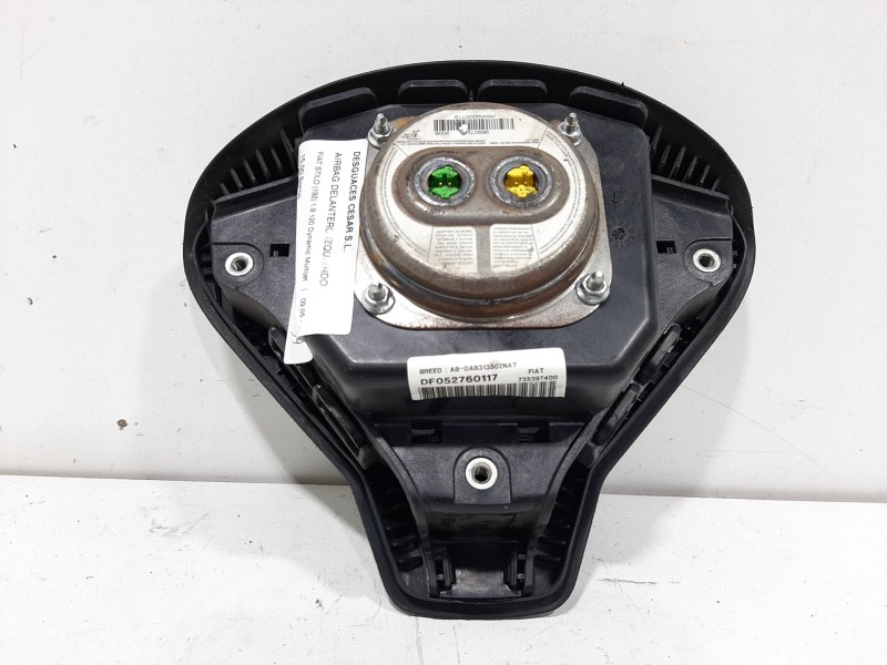 Recambio de airbag delantero izquierdo para fiat stilo (192) 1.9 120 dynamic multijet referencia OEM IAM 735397400  