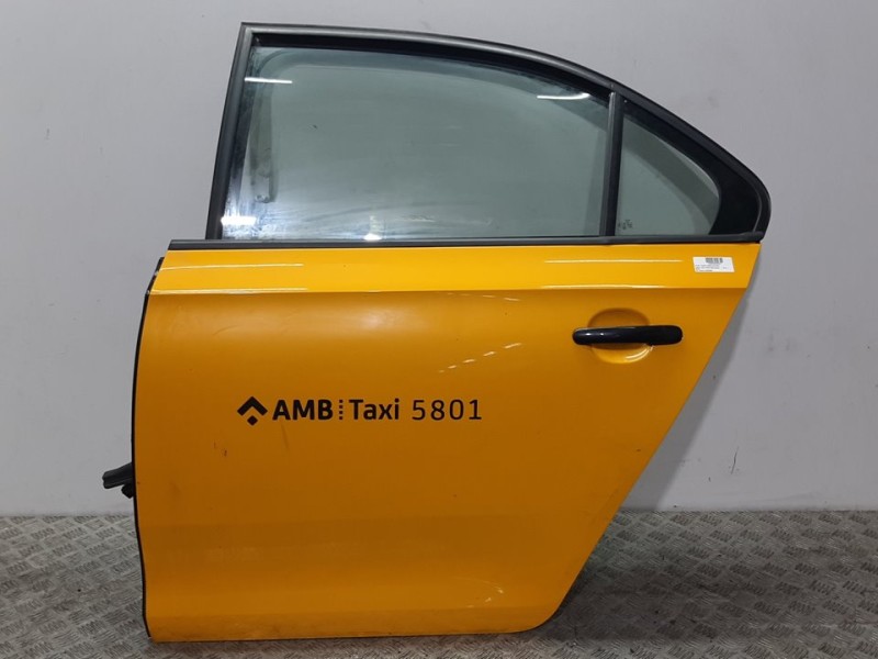 Recambio de puerta trasera izquierda para seat toledo (kg3) connect referencia OEM IAM 5JA833055B AMARILLA 