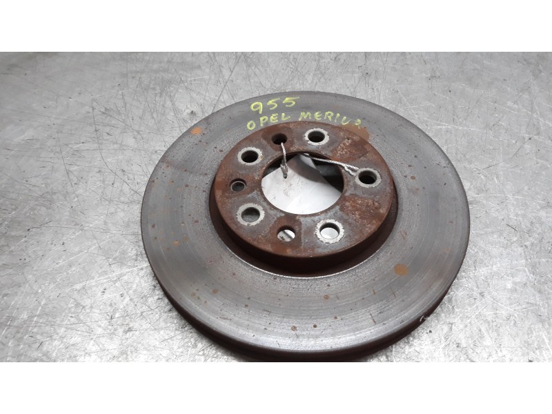 Recambio de disco freno delantero izquierdo para opel meriva blue line referencia OEM IAM   