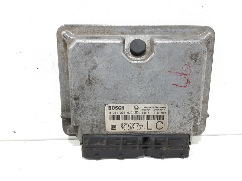 Recambio de centralita motor uce para opel sintra cd referencia OEM IAM 0281001637 90569337 