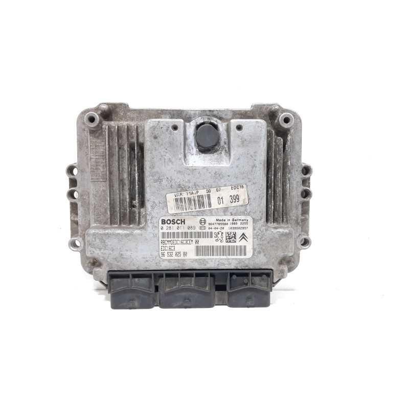 Recambio de centralita motor uce para peugeot 206 berlina x-line referencia OEM IAM 0281011089 9653202580 