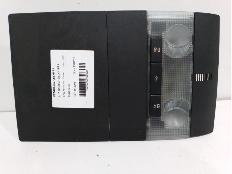 Recambio de luz interior delantera para opel astra gtc cosmo referencia OEM IAM   