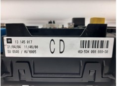 Recambio de caja reles / fusibles para opel astra h berlina 1.7 16v cdti referencia OEM IAM 13145017   2
