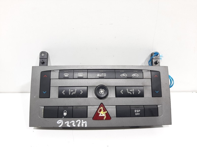 Recambio de mando calefaccion / aire acondicionado para peugeot 407 sw sr confort referencia OEM IAM 96573322YW  
