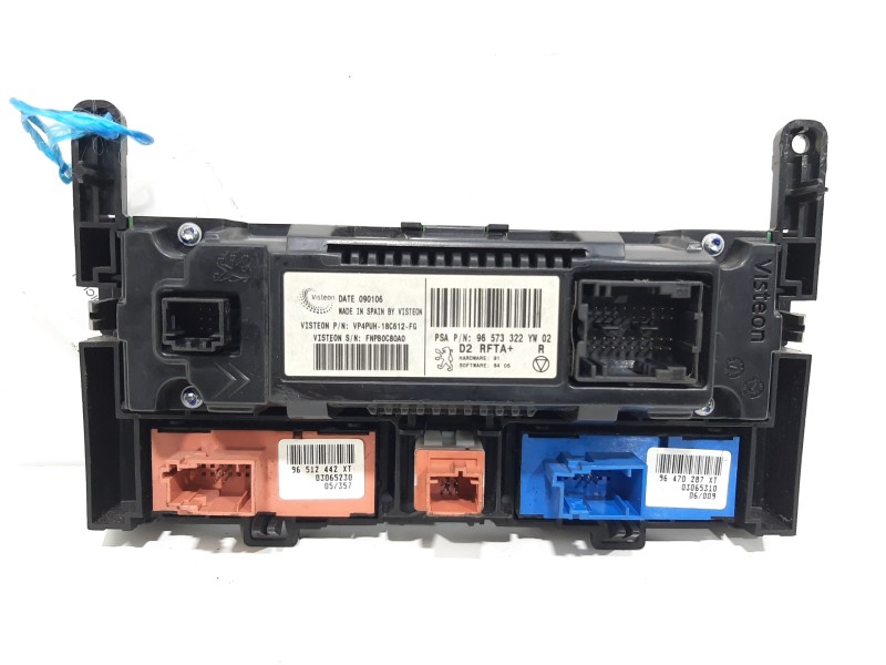 Recambio de mando calefaccion / aire acondicionado para peugeot 407 sw sr confort referencia OEM IAM 96573322YW  