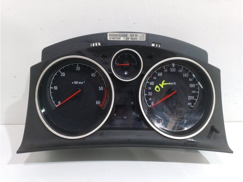 Recambio de cuadro instrumentos para opel astra h berlina 1.7 16v cdti referencia OEM IAM A2C53024902C 13186323HE 
