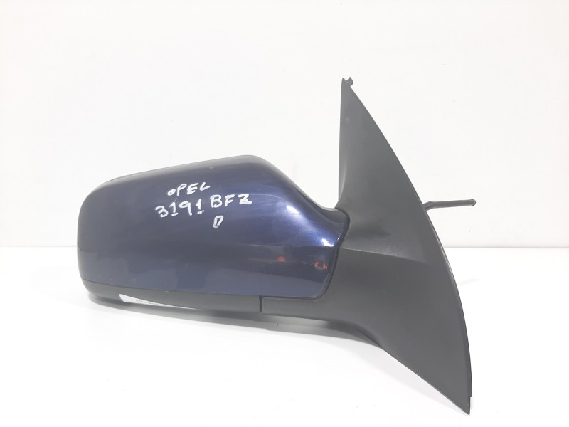 Recambio de retrovisor derecho para opel astra g berlina comfort referencia OEM IAM  AZUL MANUAL