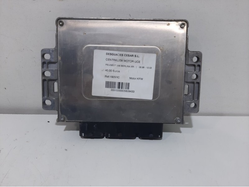 Recambio de centralita motor uce para peugeot 206 berlina xr referencia OEM IAM 9641815780  