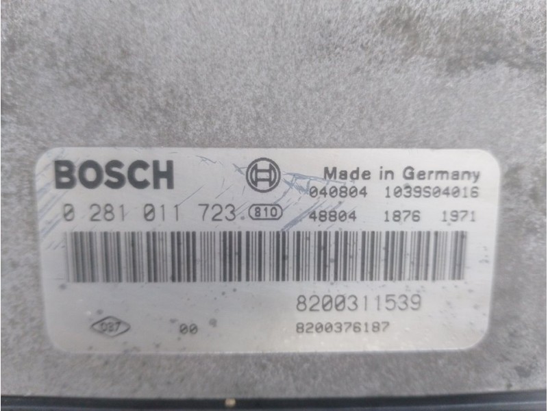 Recambio de centralita motor uce para renault laguna ii (bg0) authentique referencia OEM IAM 0281011723 8200311539 