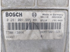 Recambio de centralita motor uce para renault laguna (b56) 1.9 dti rt referencia OEM IAM 7700113864 0281001995 7700113281 2